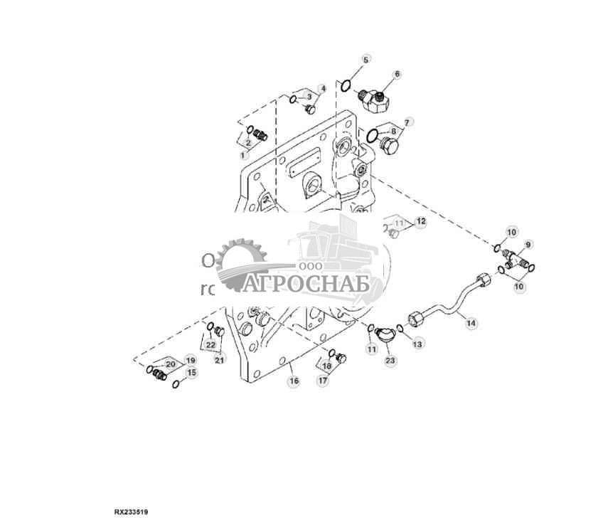 Differential Case Cover, MST Front 
